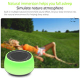 White Noise Machine USB Timed Shutdown Sleep Sound Machine For Sleeping & Relaxation for Baby Adult Office Travel