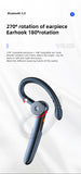 Original Handsfree Business Touch Control Bluetooth Headphone With Mic Voice Control Wireless Bluetooth Headset For Phones